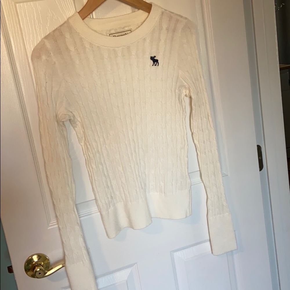 Fitted Abercrombie and Fitch sweater